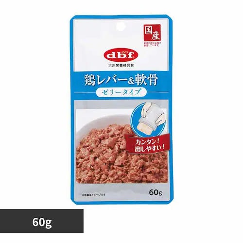 デビフペット 鶏レバー&軟骨 ゼリータイプ 60g 1324 【プラザセレクト】_0