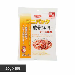 デビフペット ミニパック 軟骨ジャーキー チーズ風味 100g(20g×5袋) 392