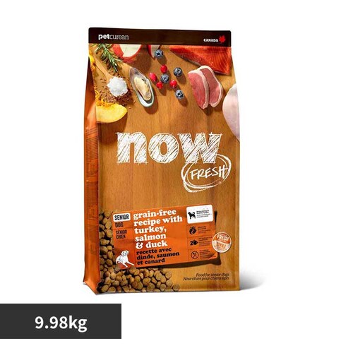 ナウフレッシュ  NOW シニア&ウェイトマネジメント 9.98kg グローバルペットニュートリション_0