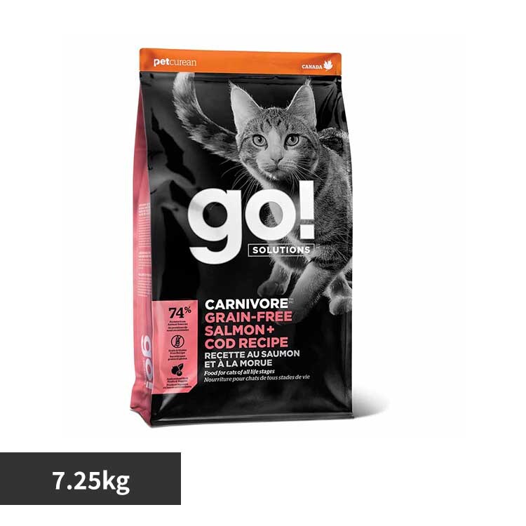 GO!SOLUTIONS カーニボアキャット サーモンタラ 7.25kg グローバルペットニュートリション