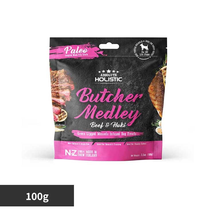 アブソルートADドッグトリーツ ブッチャー 100g グローバルペットニュートリション