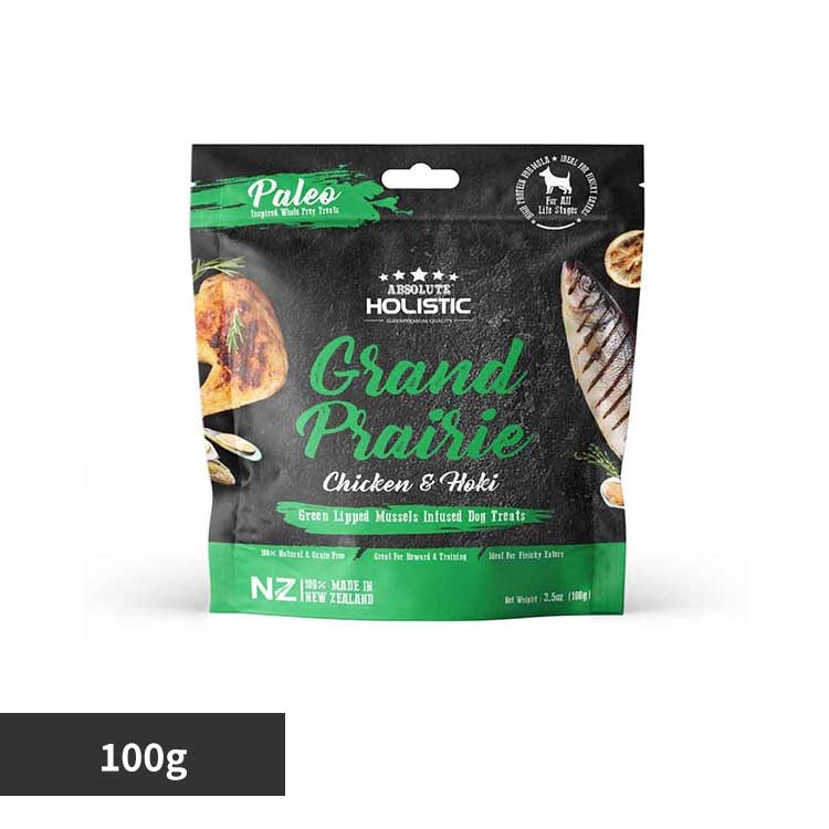 アブソルートADドッグトリーツ グランドプレーリー 100g グローバルペットニュートリション