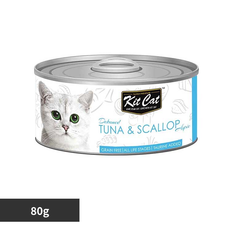 キットキャット トッパーズ ツナ&スカラップ 80g グローバルペットニュートリション