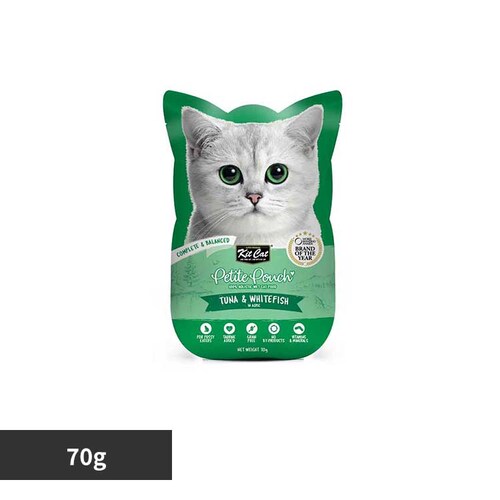 キットキャット プティパウチ ツナ&白身魚 70g グローバルペットニュートリション_0