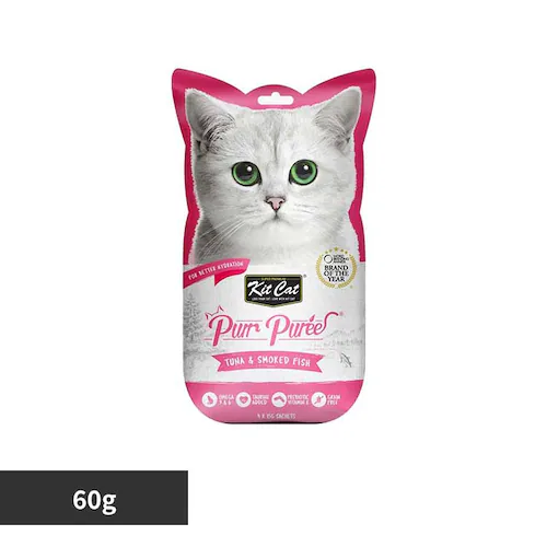 キットキャット パーピューレ ツナ&おかか 60g グローバルペットニュートリション_0