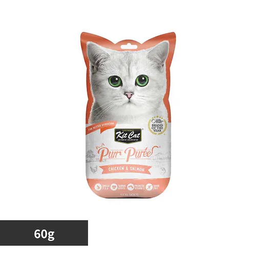 キットキャット パーピューレ チキン&サーモン 60g グローバルペットニュートリション_0