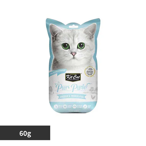 キットキャット パーピューレ チキン&おかか 60g グローバルペットニュートリション_0