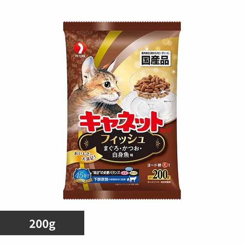 ペットライン キャネット チップ フィッシュ 200g 1040140 【プラザセレクト】_0