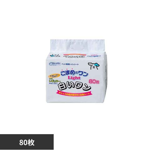 クリーンワン こまめだワンライト白いワンレギュラー80枚 _0