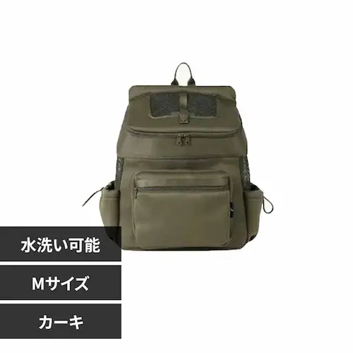 CITYDOG ペットリュック ネオプレーンパックキャリー-M- カーキ_0