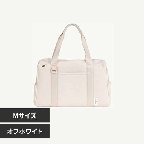 CITYDOG ペットリュック ネオプレーンボストンキャリー-M- ホワイト【前払い不可】【代引き不可】【同梱不可】_0