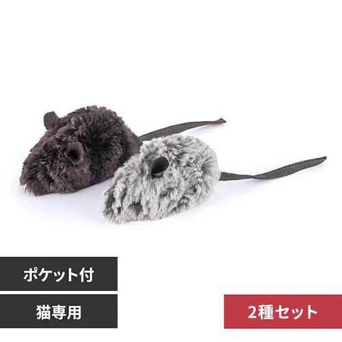 【2個セット】フィーラインフレンジー マウス 猫用おもちゃ ぬいぐるみ プレゼント_0
