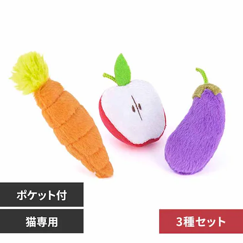 【3個セット】 フィーラインフレンジー ガーデンフレッシュ猫用おもちゃ ぬいぐるみ プレゼント_0