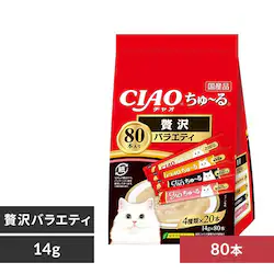 【おまけ付き】CIAO ちゅ〜る 下部尿路・腎臓の健康維持に配慮バラエティ 80本入り 猫 おやつ