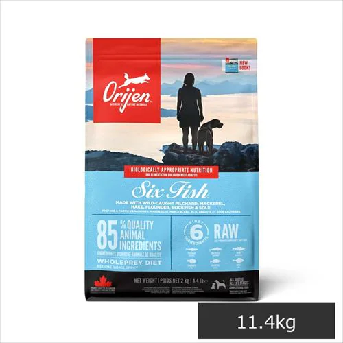 【アウトレット賞味期限印字不良】オリジン ドッグフード オリジン シックスフィッシュ ドッグ 11.4kg プレミアムフード グレインフリー ORIJEN _0