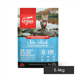 【アウトレット賞味期限印字不良】オリジン キャットフード オリジン シックスフィッシュ キャット 5.4s プレミアムフード グレインフリー ORIJEN