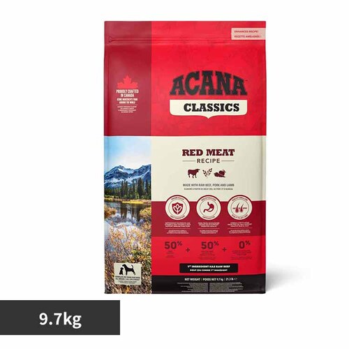 �A�J�i �h�b�O�t�[�h ���b�h�~�[�g���V�s 9.7kg �A�J�i �v���~�A���t�[�h �O���C���t���[ ACANA_0