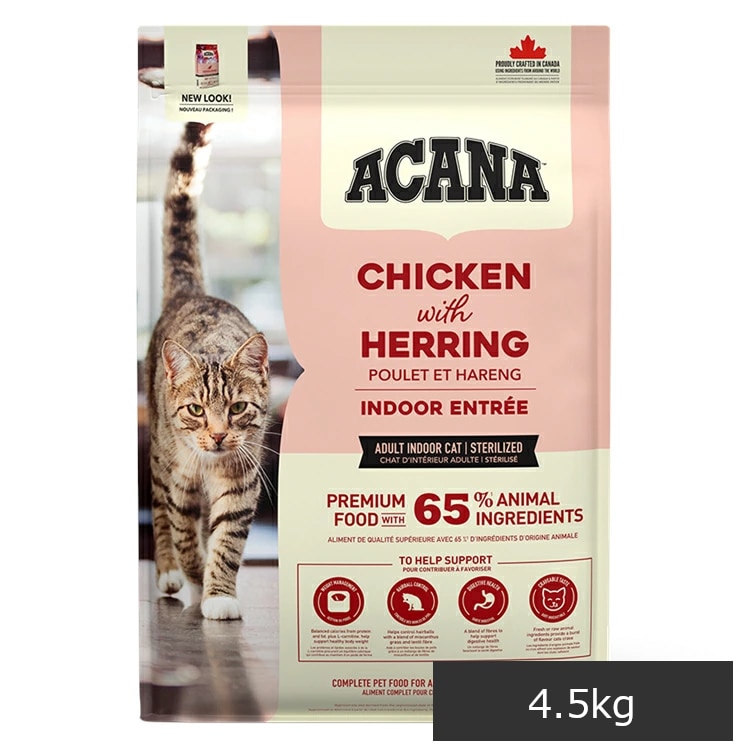 �y�A�E�g���b�g�ܖ������󎚕s�ǁz�A�J�i �L���b�g�t�[�h �C���h�A�G���g���[ 4.5kg �A�J�i �v���~�A���t�[�h �O���C���t���[ ACANA