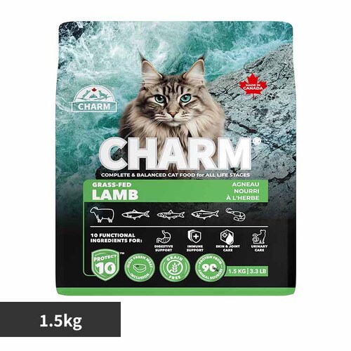 チャーム CHARM グラスフェッドラムキャットフード 1.5kg_0