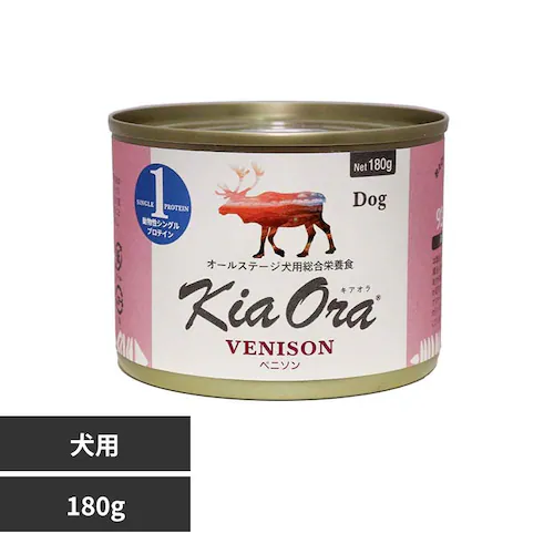 Kia Ora ウェットフード缶 ベニソン 180g_0