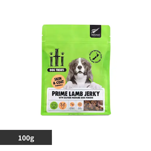 イティ ドッグジャーキー 100g ラム皮膚・被毛ケア_0