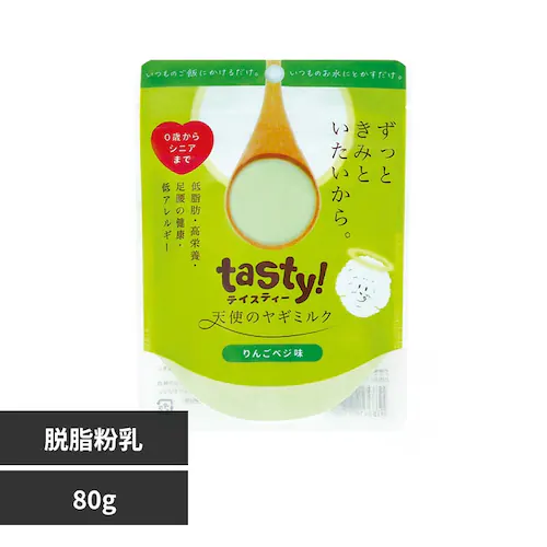 tasty! 天使のヤギミルク 80g りんごベジ味_0