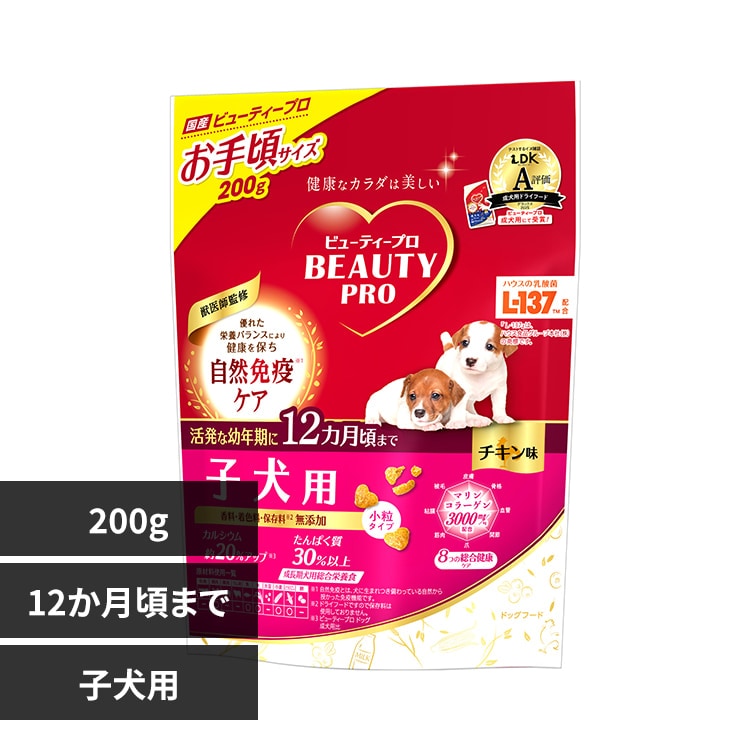 �r���[�e�B�[�v�� �h�b�O�t�[�h �q���p 12�������܂� 200g