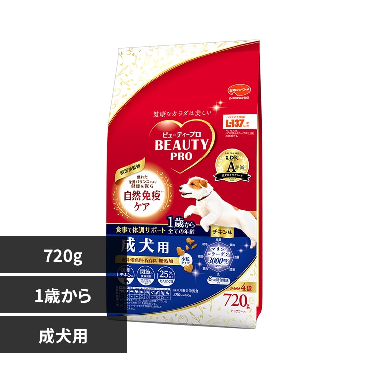 �r���[�e�B�[�v�� �h�b�O�t�[�h �����p 1�΂��� 720g