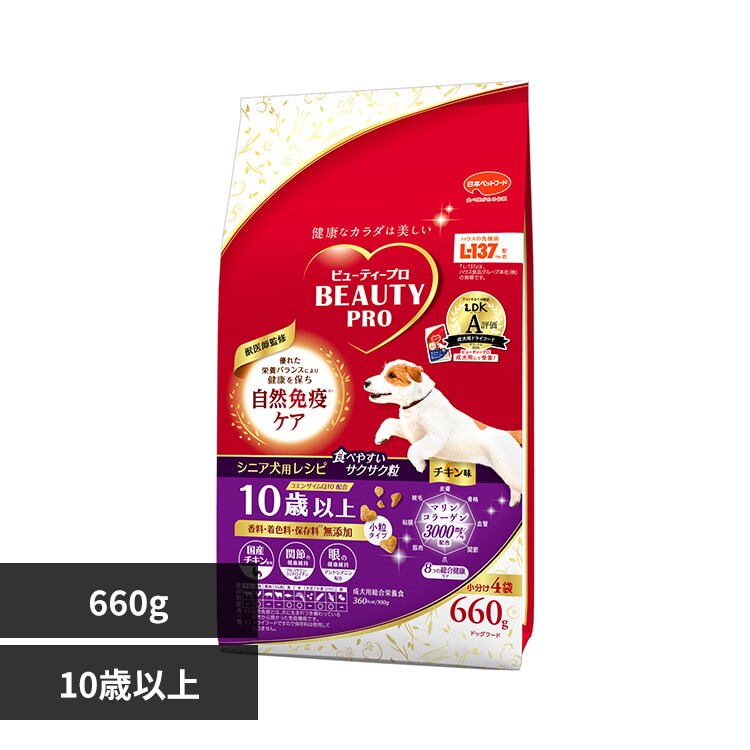 �r���[�e�B�[�v�� �h�b�O�t�[�h 10�Έȏ� 660g