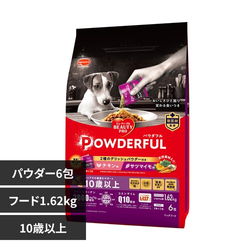 �r���[�e�B�[�v�� �h�b�O�t�[�h �p�E�_�t�� 10�Έȏ� 1.62kg+6�� �`�L�����E�T�c�}�C�����p�E�_�[_0