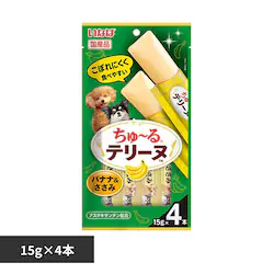 いなば ちゅ〜るテリーヌ 15g×4本 DS-512 バナナ&ささみ味