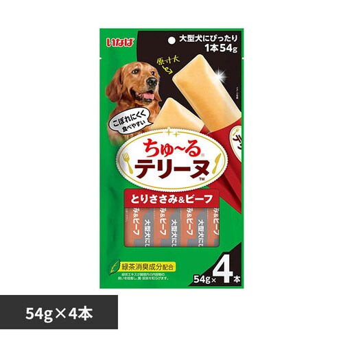 いなば ちゅ〜るテリーヌ 54g×4本 TDS-162 ささみ&ビーフ_0