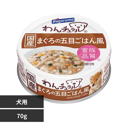 わんチュラル わんチュラル 70g まぐろの五目ごはん風_0