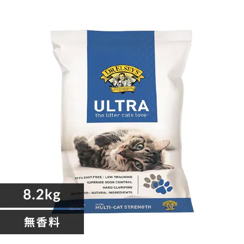 プレシャスキャット ウルトラ 鉱物 猫砂 ベントナイト 8.2kg_0