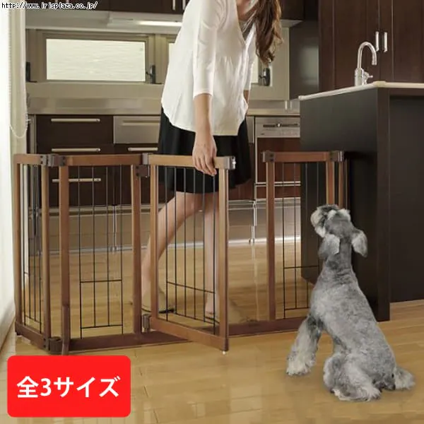 リッチェル 木製ドア付ゲート Mサイズ ペットゲート 9120517 