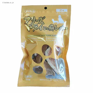 ママクック フリーズドライ 豚レバー 犬用 30g