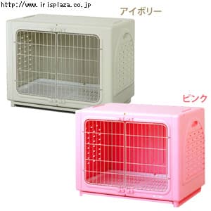  ペッツルート　ワンル−ム　ステンレス扉付き　S　ピンク／L　ピンク・アイボリー【プラザセレクト】