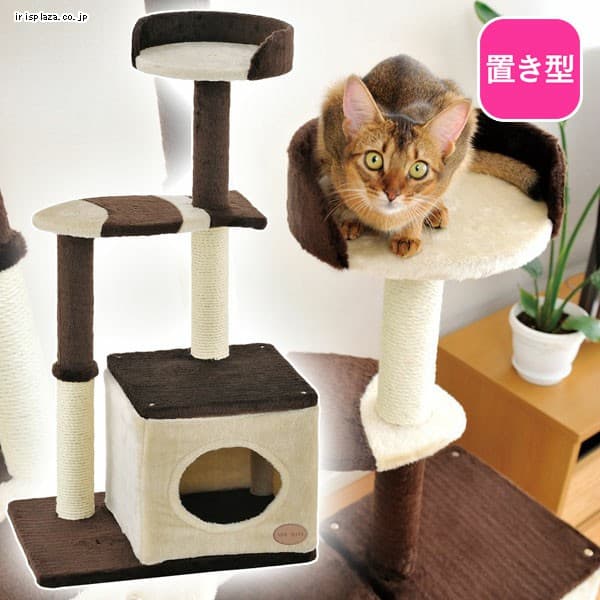  猫のおあそびポール お魚ファミリー ミドルタイプ【プラザセレクト】