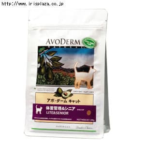 アボ・ダーム　キャット　ライトシニア　400g・1.4kg・9.07kg【プラザセレクト】