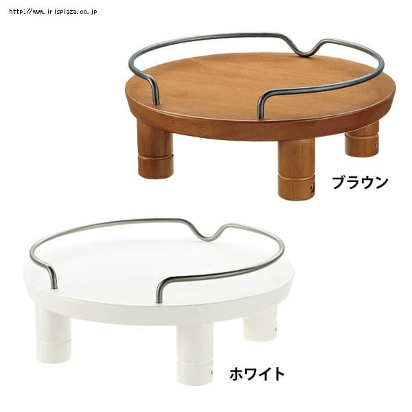 リッチェル ペット用 木製テーブル シングル ブラウン・ホワイト【プラザセレクト】 9604747F│アイリスプラザ│アイリスオーヤマ公式通販サイト