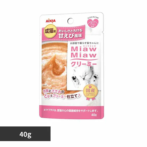 MiawMiaw�N���[�~�[ �Â��ѕ��� 40g 3000505 �y�v���U�Z���N�g�z_0