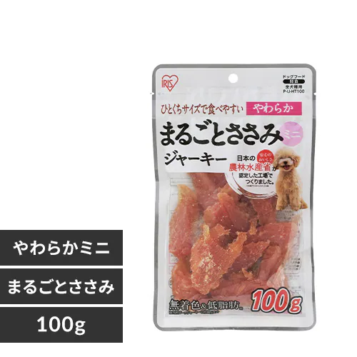 まるごとささみジャーキー やわらかミニ P-IJ-HT100 100g【代引き不可】_0