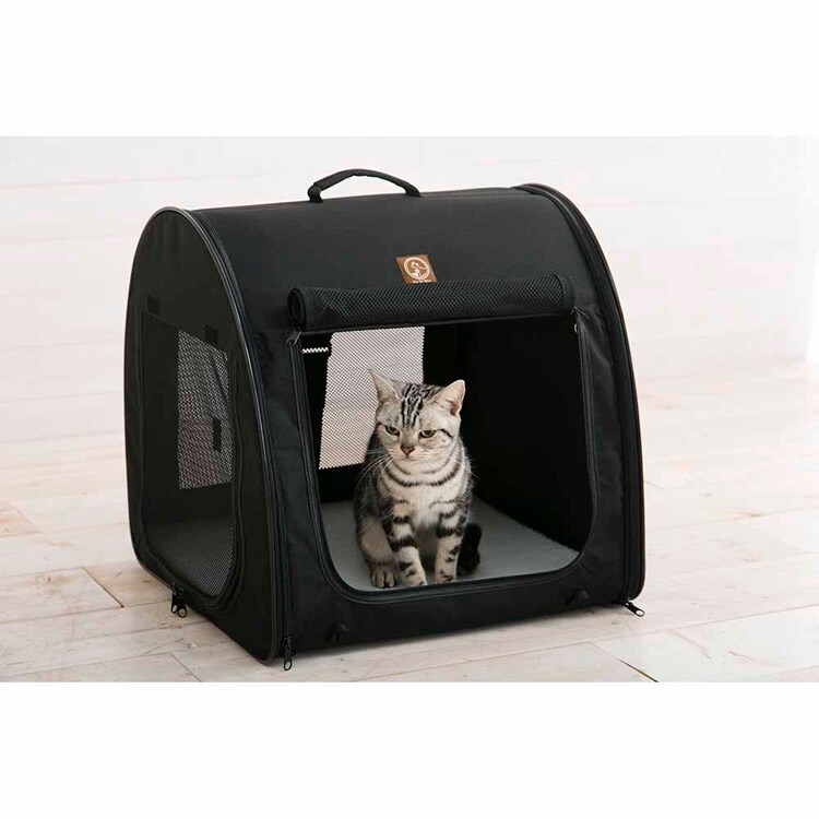 ダッドウェイペット ポータブル・ケージ/シングル/オールブラック PTOF210901 【プラザセレクト】