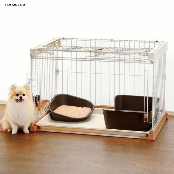 リッチェル お掃除簡単ペットケージ 900 ブラウン 7112335│アイリス