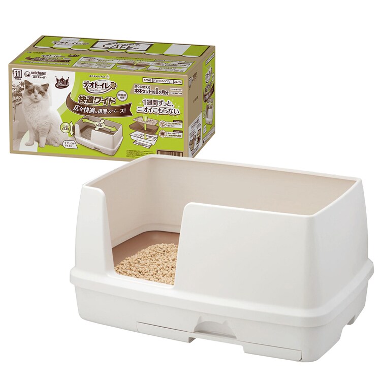 ユニ・チャーム デオトイレ 快適ワイド本体セット 【プラザセレクト】