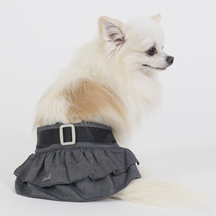 LGW104 デニムマナースカート 【プラザセレクト】