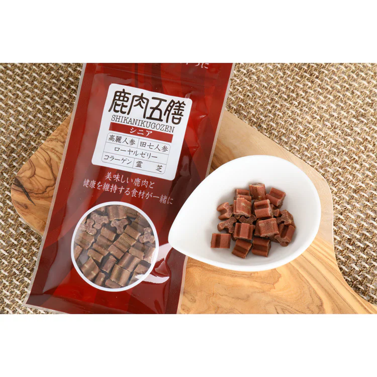 鹿肉五膳シニア 50g 【プラザセレクト】