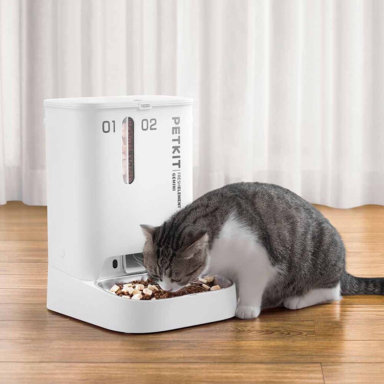 PETKIT カメラ付自動給餌器2タンク P591 【プラザセレクト】