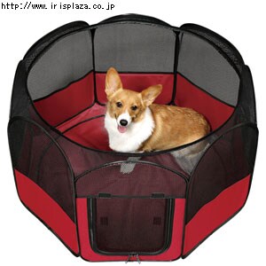 【クリックで詳細表示】折りたたみソフトサークル OTS-920 レッド・ブルー【数量限定】    ※レッドは完売いたしました。組み立て＆折りたたみがとっても簡単なソフトサークル数量限定カラーです★コンパクトに収納できるうえ、軽いので、持ち運びに便利！！アウトドアなどの屋外使用や、室内犬用のプレイスペースにオススメです(＾＾)/コンパクトに収納できます。専用キャリングバッグ付きで持ち運びにも便利です。汚れにくいPVC加工です。上半分と側面扉はメッシュ素材で、愛犬の様子がわかります。