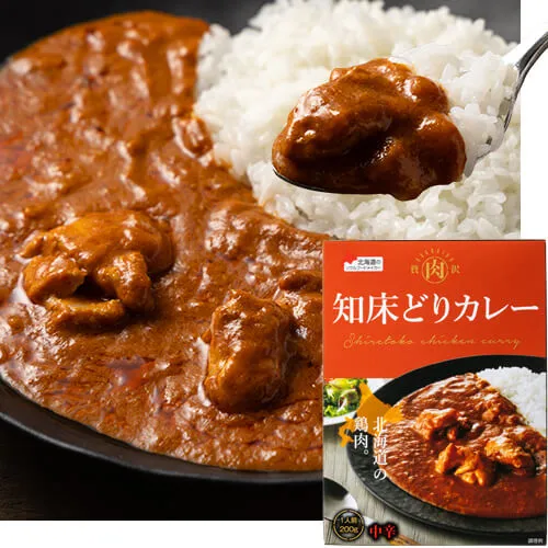 贅沢肉シリーズ カレー 200g 知床どり